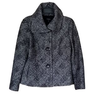 Talbots Funnel Neck Collar Jacket